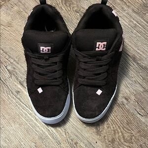 DC Women's Shoes in Black and Pink